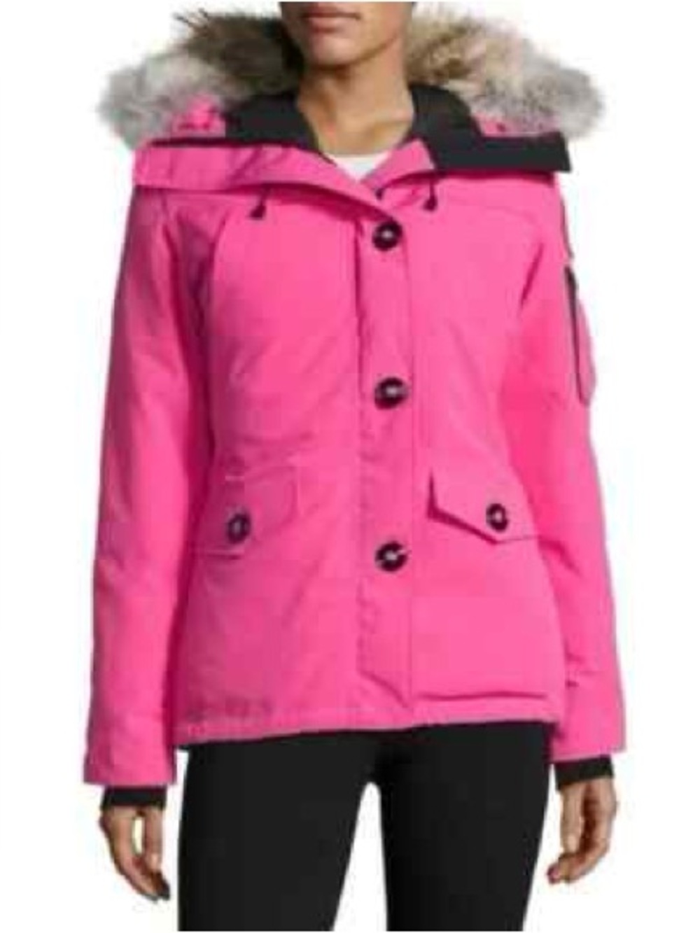 CANADA GOOSE Women’s Montebello Parka, Pink (M)